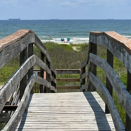 Beachfront Islander East Studio Galveston Extérieur photo
